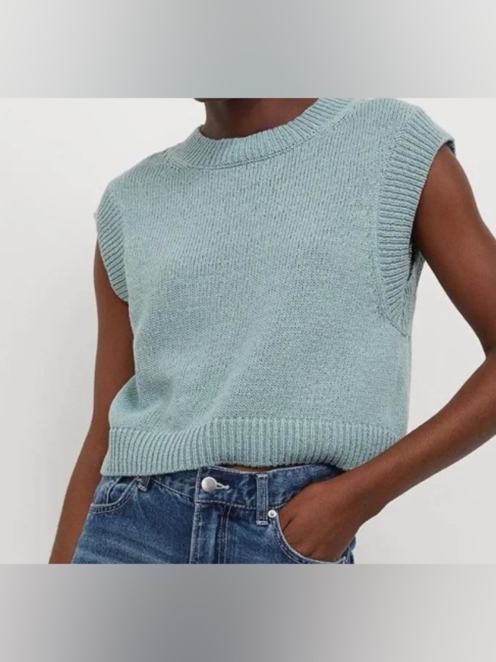 H&M Boxy Sweater Vest